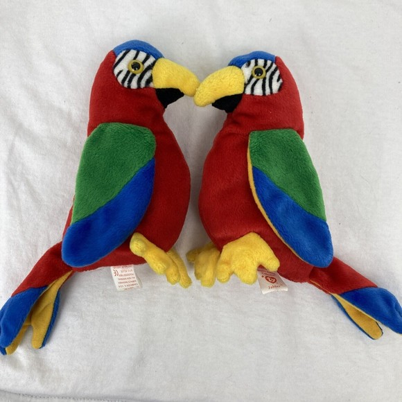 Ty 4197 Beanie Baby "Jabber The Parrot Tropical Bird" Retired - Picture 7 of 7